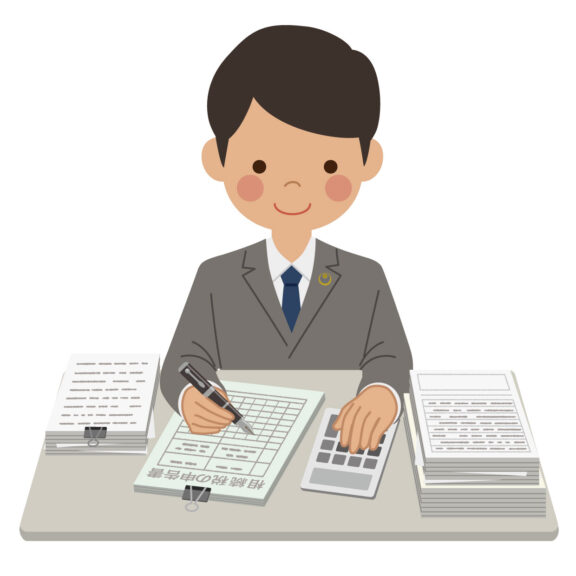 税理士のイラスト2